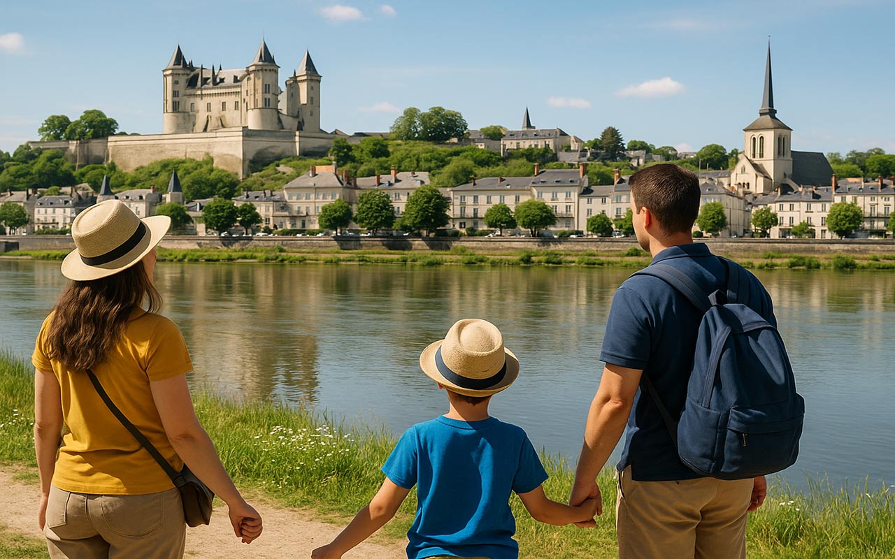 Saumur la Loire un paradis pour les familles