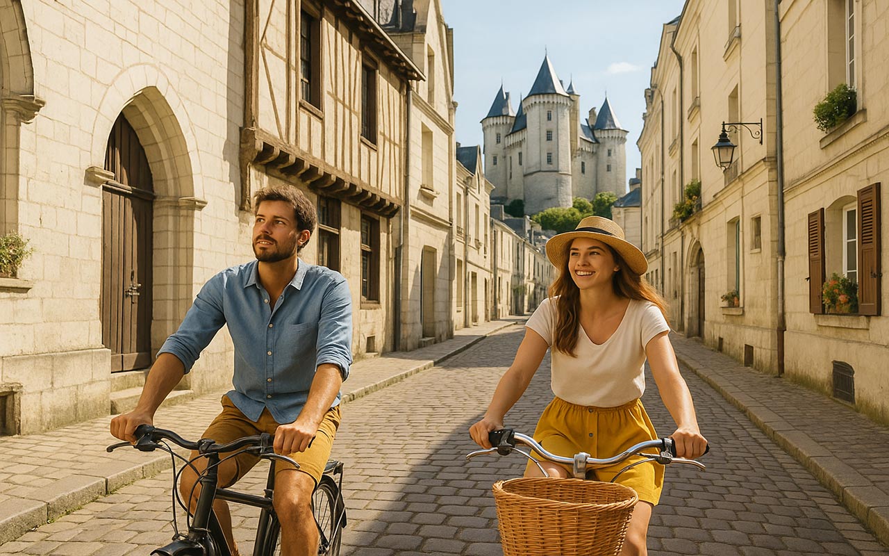 Saumur : Explorer les rues du centre historique
