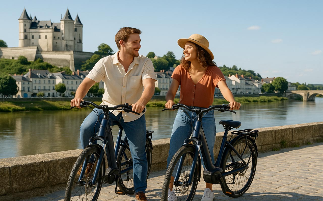 vélo électrique à Saumur