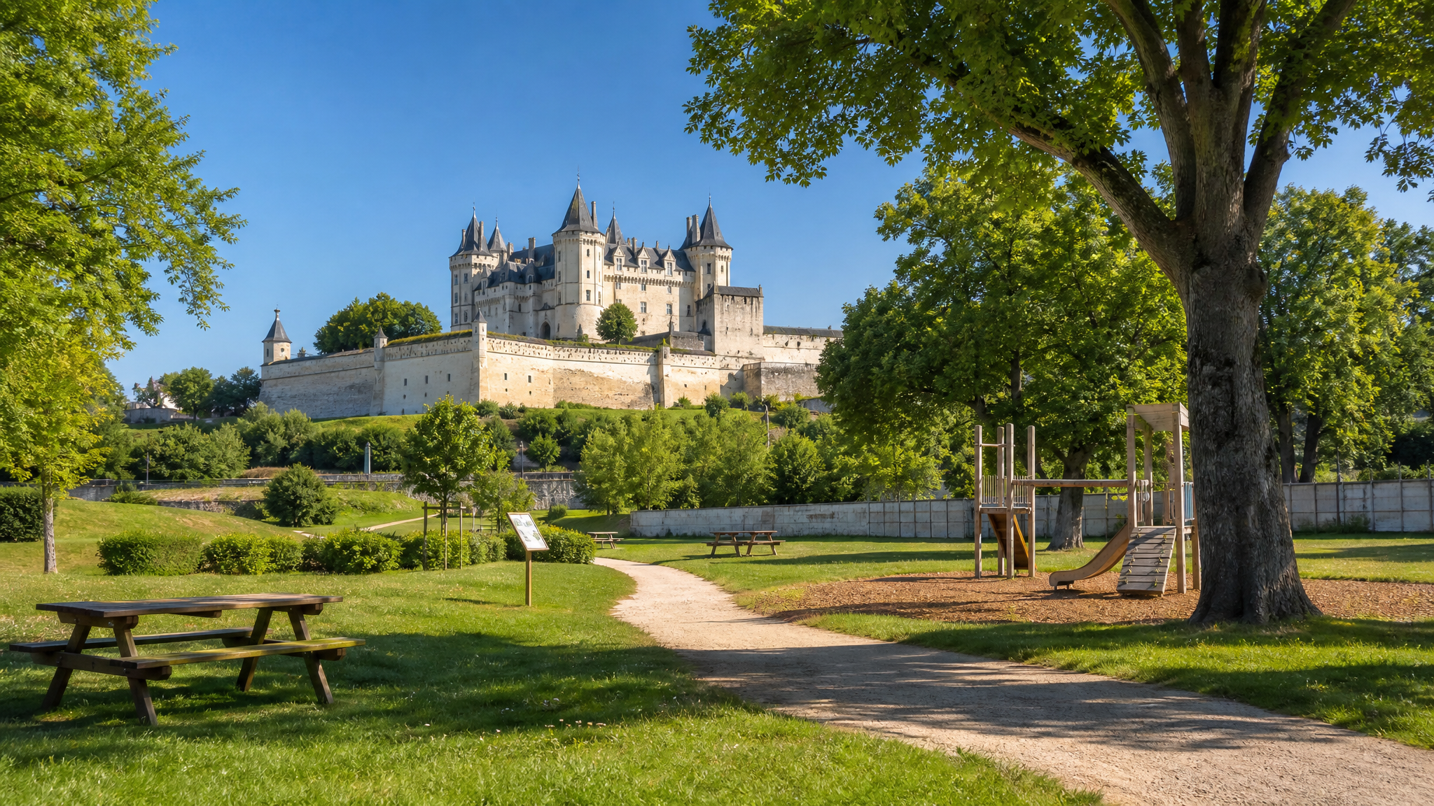 Saumur la Loire un paradis pour les familles