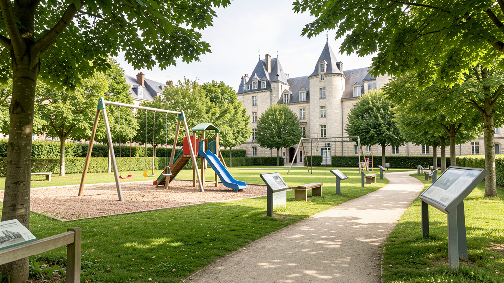 ’itinéraire de la Loire à Vélo traverse Saumur
