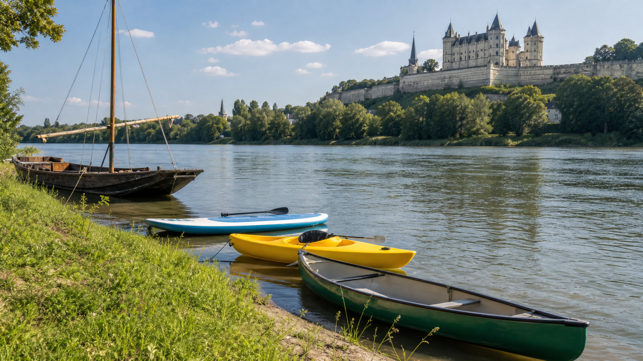 Balades en bateau traditionnel de Loire