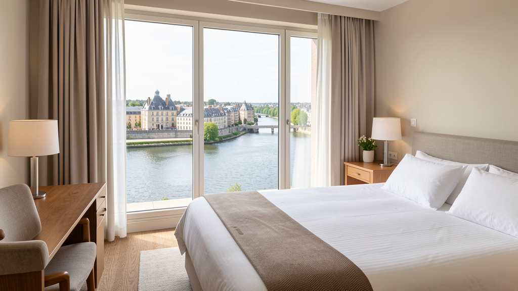 Best Western Saumur : Confort, Vue sur la Loire et Séjour Inoubliable en Val de Loire