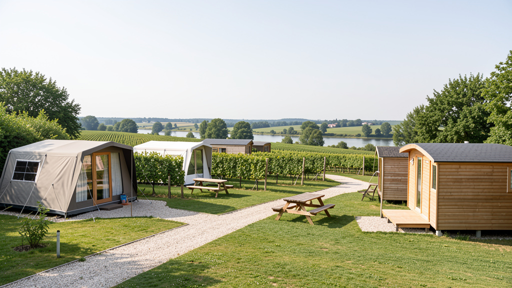 Camping Huttopia Saumur – Nature, hébergements et activités