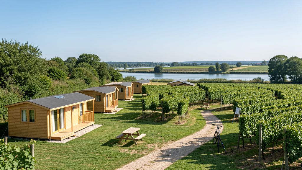 Présentation du Camping Huttopia Saumur