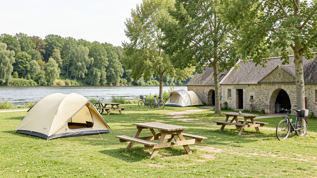 Les meilleurs campings proches de Saumur pour un séjour nature et patrimoine
