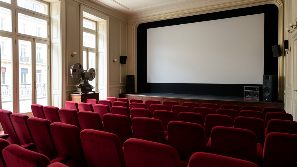 Salle de cinéma emblématique de Saumur