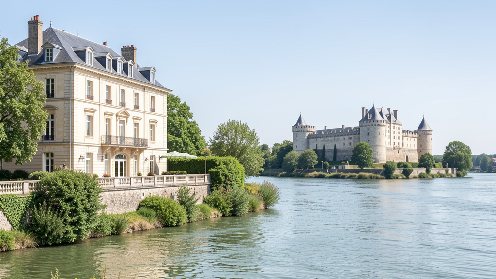 Hôtel Anne d’Anjou à Saumur : une adresse de charme face à la Loire et au château