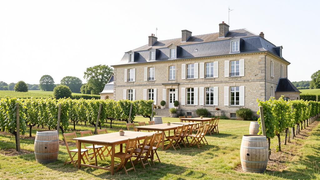 Organiser un séminaire dans un domaine viticole à Saumur
