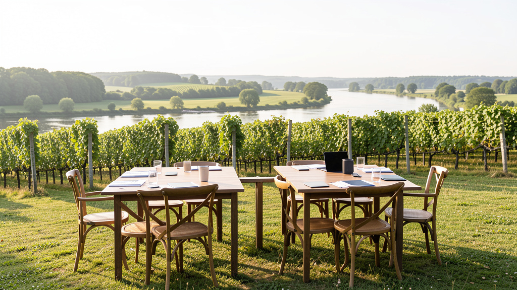 Organisez un séminaire en pleine nature autour de Saumur
