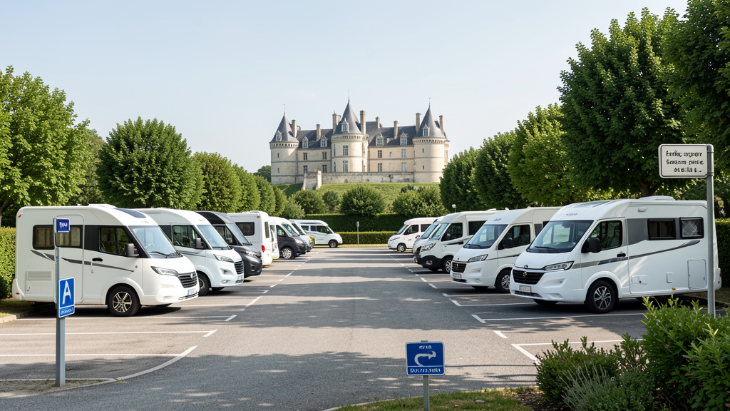 Aires de camping-car à Saumur